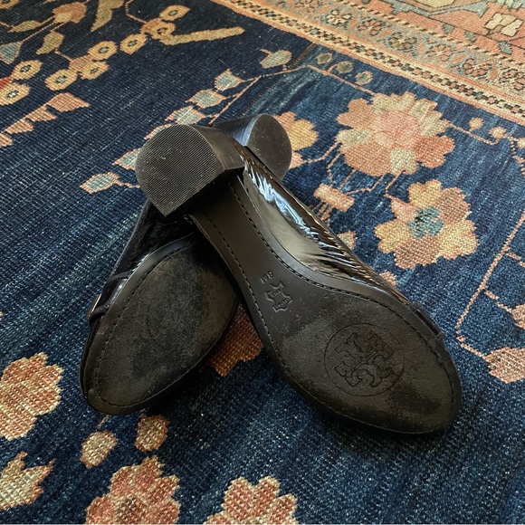 Vintage Tory Burch Patent Leather Block Heels - Picture 2 of 3